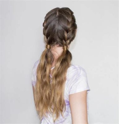 how to french braid into pigtails why not try this technique on your next hairdo?