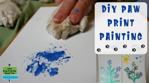 how to paint a paw print and the art of storytelling